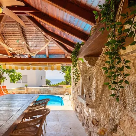 In With Sea View, Balcony, Air Conditioning, Wifi Njivice